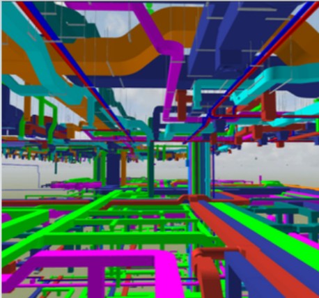 Coordinación de instalaciones en un modelo BIM