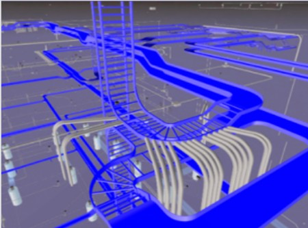 Modelo BIM de instalaciones eléctricas