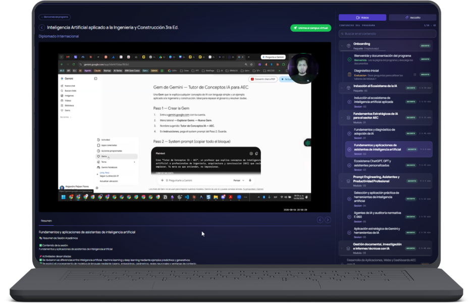 Plataforma de aprendizaje privada